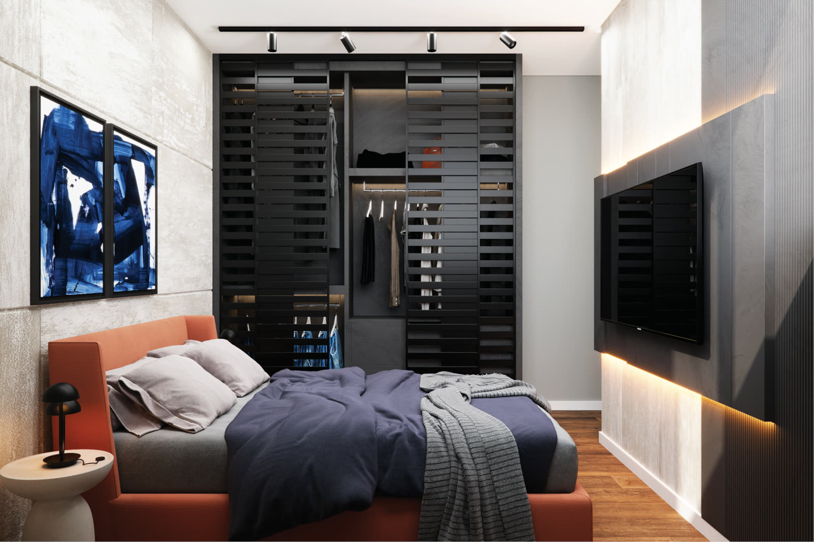 Quarto casal, imagem ilustrativa